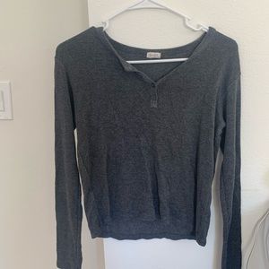 brandy melville/ John Galt Henley long sleeve ✨